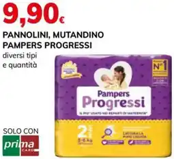 Basko Pannolini, mutandino PAMPERS PROGRESSI offerta