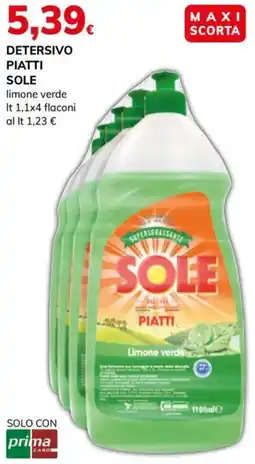 Basko Detersivo piatti SOLE offerta