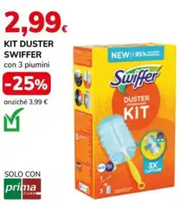 Basko Kit duster swiffer con 3 piumini offerta