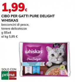 Basko Cibo per gatti pure delight WHISKAS offerta