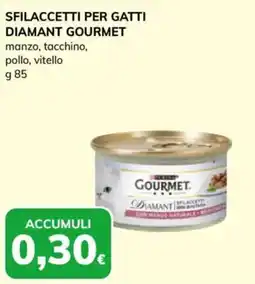 Basko Sfilaccetti per gatti diamant gourmet offerta