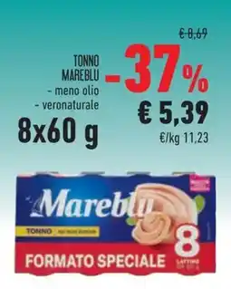 Conad Superstore TONNO MAREBLU meno olio - veronaturale offerta