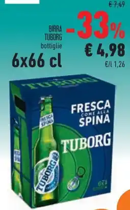 Conad Superstore Birra TUBORG offerta
