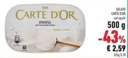 Conad Superstore Gelato CARTE D'OR offerta