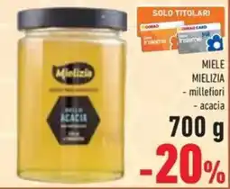 Conad Superstore Miele MIELIZIA offerta
