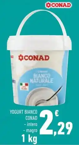 Conad Superstore Yogurt bianco CONAD offerta