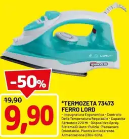 DPiù TERMOZETA 73473 FERRO LORD offerta
