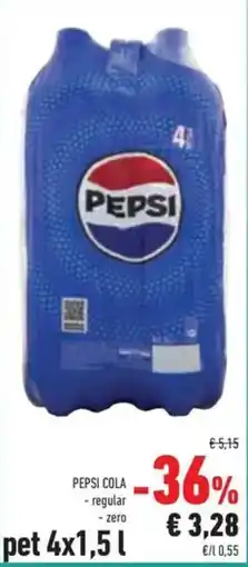 Conad Superstore PEPSI COLA - regular -zero offerta