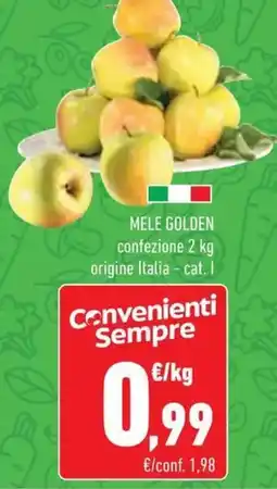 Conad Superstore Mele golden offerta
