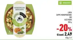 Conad Superstore Linea zuppe monoporzione bio alce nero offerta