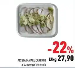 Conad Superstore Arista maiale carciofi offerta