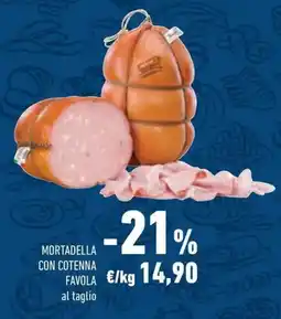 Conad Superstore Mortadella con cotenna favola offerta