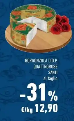 Conad Superstore Gorgonzola d.o.p. quattrorose SANTI offerta