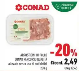 Conad Superstore Arrosticini di pollo CONAD PERCORSO QUALITÀ offerta
