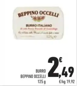 Conad Superstore Burro BEPPINO OCCELLI offerta