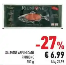 Conad Superstore Salmone affumicato RIUNIONE offerta