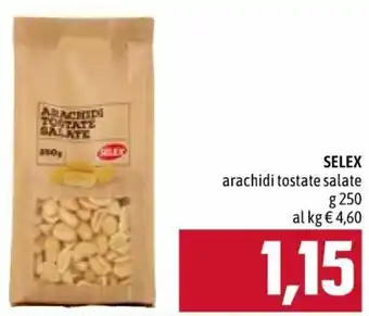 Famila Selex Arachidi Tostate Salate 250g offerta