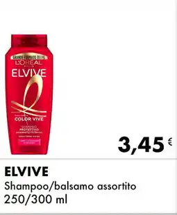 Iper Tosano ELVIVE Shampoo/balsamo offerta