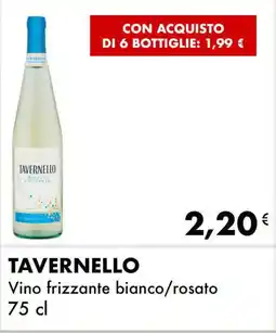 Iper Tosano TAVERNELLO Vino frizzante bianco/rosato offerta
