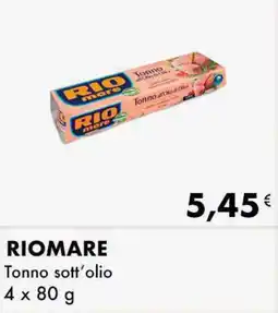 Iper Tosano RIOMARE Tonno sott'olio offerta