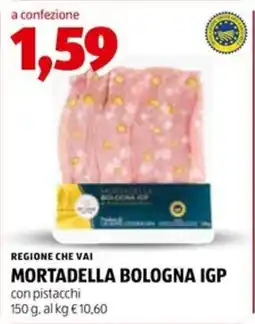 ALDI Regione che vai mortadella bologna igp offerta