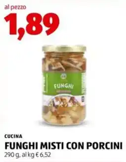 ALDI Cucina funghi misti con porcini offerta