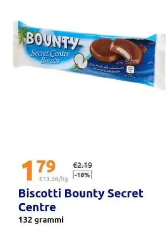Action Biscotti Bounty Secret Centre offerta