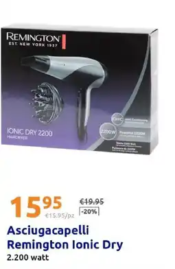 Action Asciugacapelli Remington lonic Dry offerta
