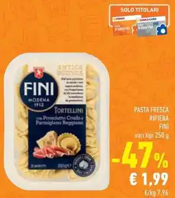 Conad Superstore Pasta fresca ripiena FINI offerta