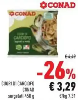 Conad Superstore Cuori di carciofo CONAD offerta
