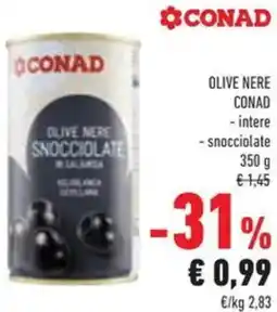 Conad Superstore Olive nere CONAD offerta