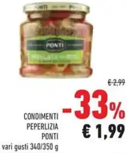 Conad Superstore Condimenti peperlizia PONTI offerta