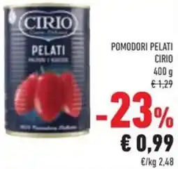 Conad Superstore Pomodori pelati CIRIO offerta