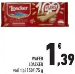 Conad Superstore Wafer LOACKER offerta
