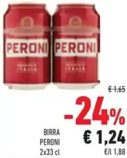 Conad Superstore Birra PERONI offerta