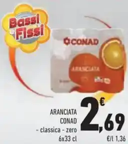 Conad Superstore Aranciata CONAD offerta