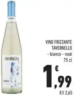 Conad Superstore Vino frizzante TAVERNELLO offerta