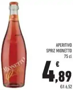 Conad Superstore Aperitivo spriz MIONETTO offerta