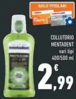 Conad Superstore Collutorio MENTADENT offerta