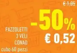 Conad Superstore Fazzoletti 3 veli CONAD offerta