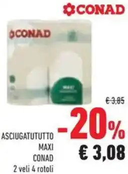 Conad Superstore Asciugatututto maxi CONAD offerta