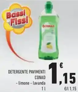 Conad Superstore Detergente pavimenti CONAD offerta