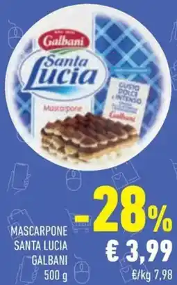 Conad Superstore Mascarpone santa lucia GALBANI offerta
