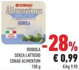 Conad Superstore Robiola senza lattosio CONAD ALIMENTUM offerta