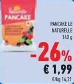 Conad Superstore Pancake LE NATURELLE offerta