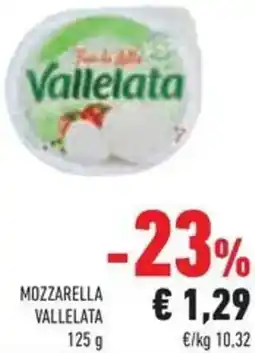 Conad Superstore Mozzarella VALLELATA offerta