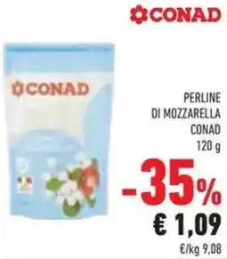 Conad Superstore Perline di mozzarella CONAD offerta