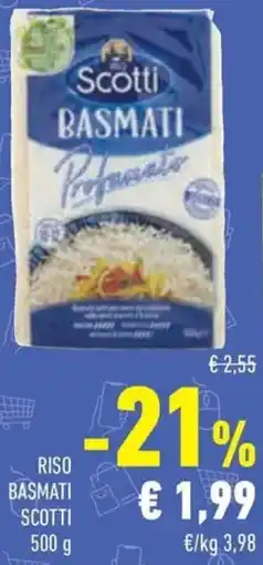 Conad Superstore Riso basmati SCOTTI offerta