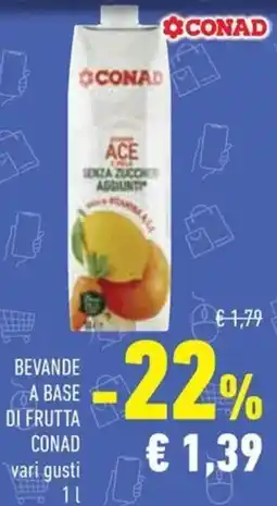 Conad Superstore Bevande a base di frutta CONAD offerta