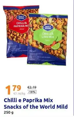 Action Chilli e Paprika Mix Snacks of the World Mild offerta